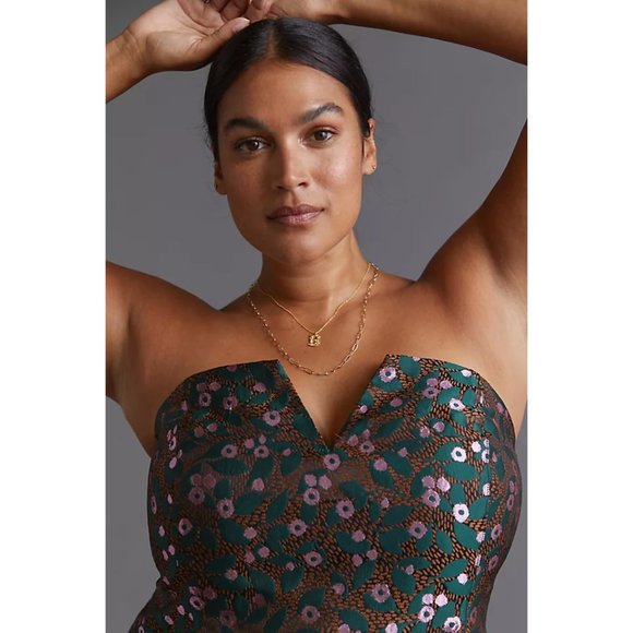 Eva Franco Anthropologie Sweetheart Strapless Mini Party Dress - Picture 4 of 6